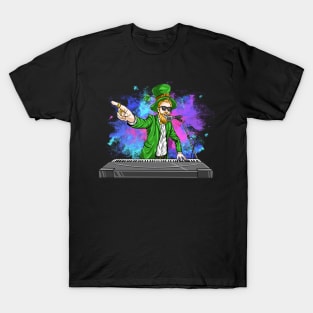 musician piano st patrick's day T-Shirt